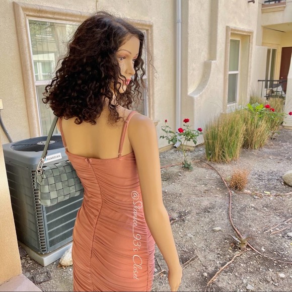 NEW NBD Natasha Maxi Dress in Mocha/Mauve Size XXS - Picture 7 of 10